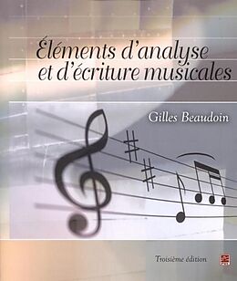 E-Book (pdf) Elements d'analyse et d'ecriture musicales 3e edition von 