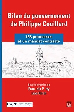 E-Book (pdf) Bilan du gouvernement de Philippe Couillard : 158 promesses et un mandat contraste von Francois Petry Francois Petry
