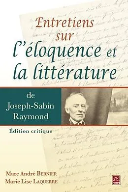 E-Book (pdf) Entretiens sur l'eloquence et la litterature von Joseph-Sabin Raymond Joseph-Sabin Raymond