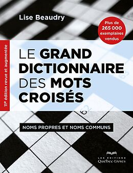 eBook (epub) Le grand dictionnaire des mots croisés de Beaudry Lise Beaudry