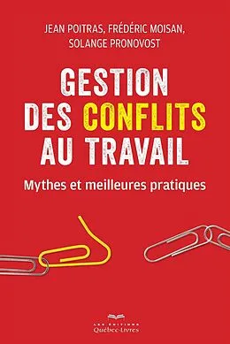 E-Book (epub) Gestion des conflits au travail von Poitras Jean Poitras