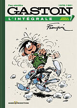 Broché Gaston : l'intégrale. Vol. 20. 1978-1981 : fac-similés de André Franquin