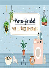 Broché Planner familial pour les tâches domestiques de 