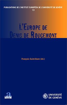 eBook (pdf) L'Europe de Denis de Rougemont de Saint-Ouen