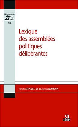 eBook (pdf) Lexique des assemblées politiques délibérantes de Minaku, Bokona