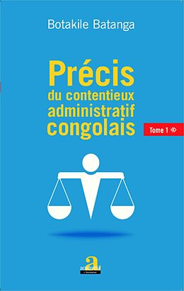 eBook (pdf) Précis du contentieux administratif congolais de Batanga