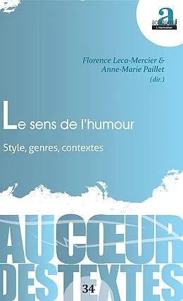 E-Book (epub) Le sens de l'humour von Paillet Anne-Marie Paillet