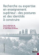 E-Book (epub) Recherche ou expertise en enseignement supérieur : des postures et des identités à construire von Annoot, de Ketele