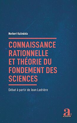 eBook (epub) Connaissance rationnelle et théorie du fondement des sciences de Kalindula