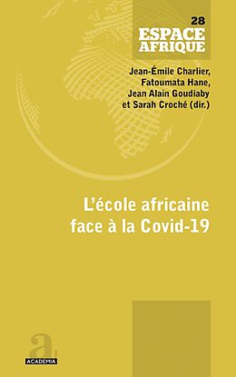 eBook (epub) L'école africaine face à la Covid-19 de Charlier, Hane, Goudiaby