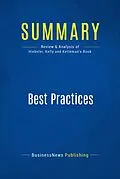 E-Book (epub) Summary: Best Practices - Robert Hiebeler, Thomas Kelly and Charles Ketteman von Businessnews Publishing