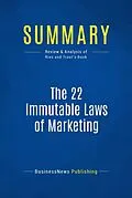 E-Book (epub) Summary: The 22 Immutable Laws of Marketing - Al Ries and Jack Trout von Businessnews Publishing