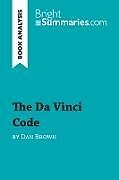 Couverture cartonnée The Da Vinci Code by Dan Brown (Book Analysis) de Bright Summaries
