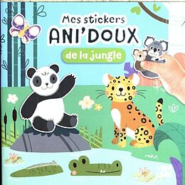 Broché Mes stickers ani'doux de la jungle de 