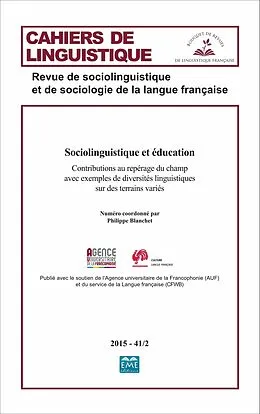 E-Book (epub) Sociolinguistique et education von Blanchet Philippe Blanchet
