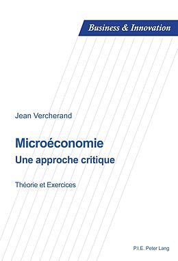 Couverture cartonnée Microéconomie de Jean Vercherand