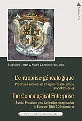 Kartonierter Einband L'entreprise généalogique / The Genealogical Enterprise von
