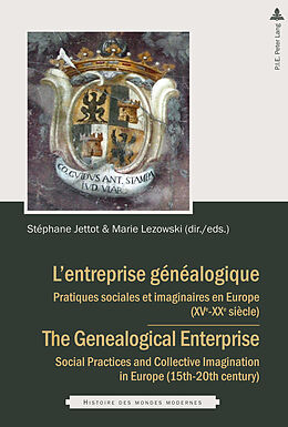 Couverture cartonnée L'entreprise généalogique / The Genealogical Enterprise de 