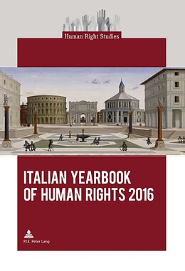 Couverture cartonnée Italian Yearbook of Human Rights 2016 de 