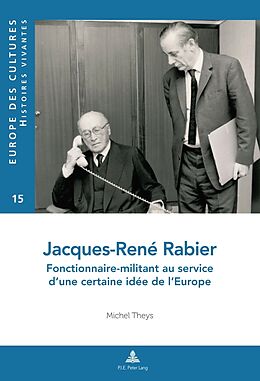 Couverture cartonnée Jacques-René Rabier de Michel Theys