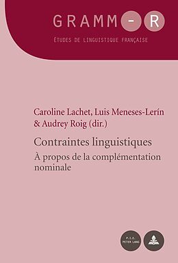 Couverture cartonnée Contraintes linguistiques de 