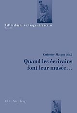 eBook (epub) Quand les écrivains font leur musée ... de 