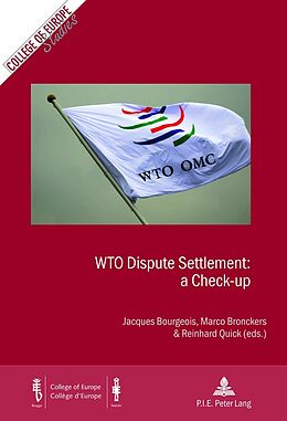 Couverture cartonnée WTO Dispute Settlement: a Check-up de 