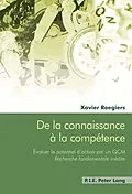 E-Book (pdf) De la connaissance à la compétence von Xavier Roegiers