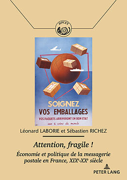 Couverture cartonnée Attention, fragile ! de Léonard Laborie, Sébastien Richez