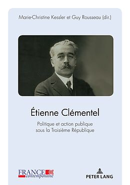 Couverture cartonnée Étienne Clémentel (1864-1936) de 