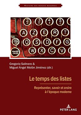 eBook (epub) Le temps des listes de 