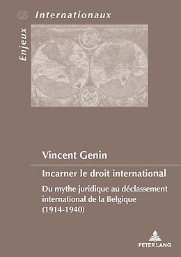 eBook (pdf) Incarner le droit international de Vincent Genin