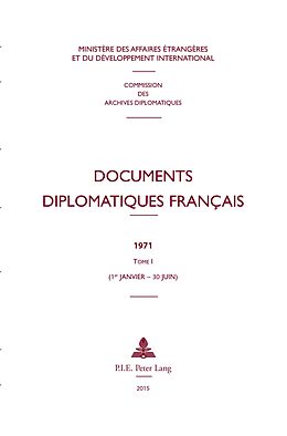 eBook (pdf) Documents diplomatiques français de 