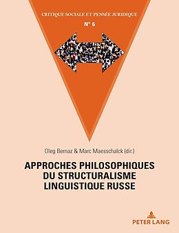 Couverture cartonnée Approches philosophiques du structuralisme linguistique russe de 