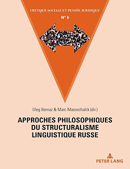 eBook (pdf) Approches philosophiques du structuralisme linguistique russe de 