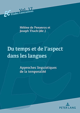 Couverture cartonnée Du temps et de l aspect dans les langues de 