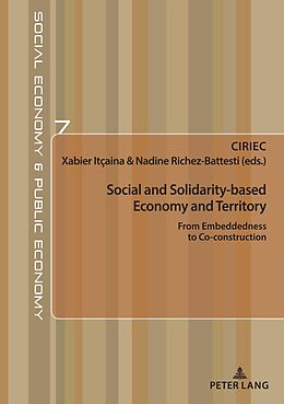 eBook (pdf) Social and Solidarity-based Economy and Territory de 