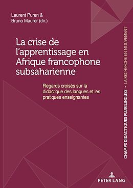 eBook (pdf) La crise de lapprentissage en Afrique francophone subsaharienne de 