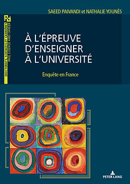 Couverture cartonnée À l'épreuve d'enseigner à l'Université de 