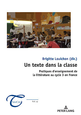 Couverture cartonnée Un texte dans la classe de 