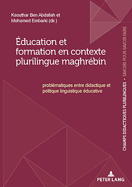 eBook (pdf) Éducation et formation en contexte plurilingue maghrébin de 