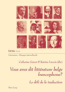 E-Book (pdf) Vous avez dit littérature belge francophone? von 