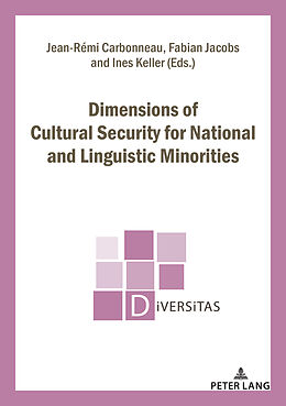 eBook (pdf) Dimensions of Cultural Security for National and Linguistic Minorities de 
