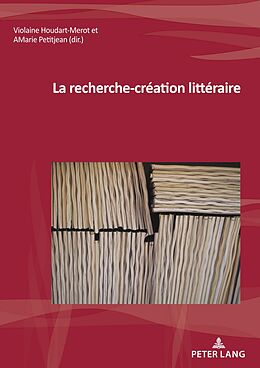 eBook (epub) La recherche-création littéraire de 