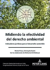 Kartonierter Einband Midiendo la efectividad del derecho ambiental von Michel Prieur, Christophe Bastin, Ali Mekouar