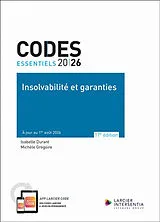 Broschiert Insolvabilité et garanties 2026 von Michele ; Durant, Isabelle Gregoire