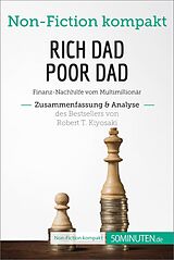 E-Book (epub) Rich Dad Poor Dad. Zusammenfassung & Analyse des Bestsellers von Robert T. Kiyosaki von 50minuten
