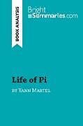 Couverture cartonnée Life of Pi by Yann Martel (Book Analysis) de Bright Summaries