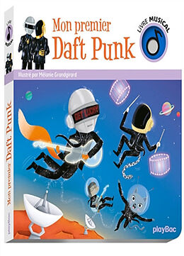 Couverture cartonnée Mon premier Daft Punk de Mélanie Grandgirard