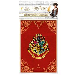 Article non livre Harry Potter : mes 12 invitations d'anniversaire de 